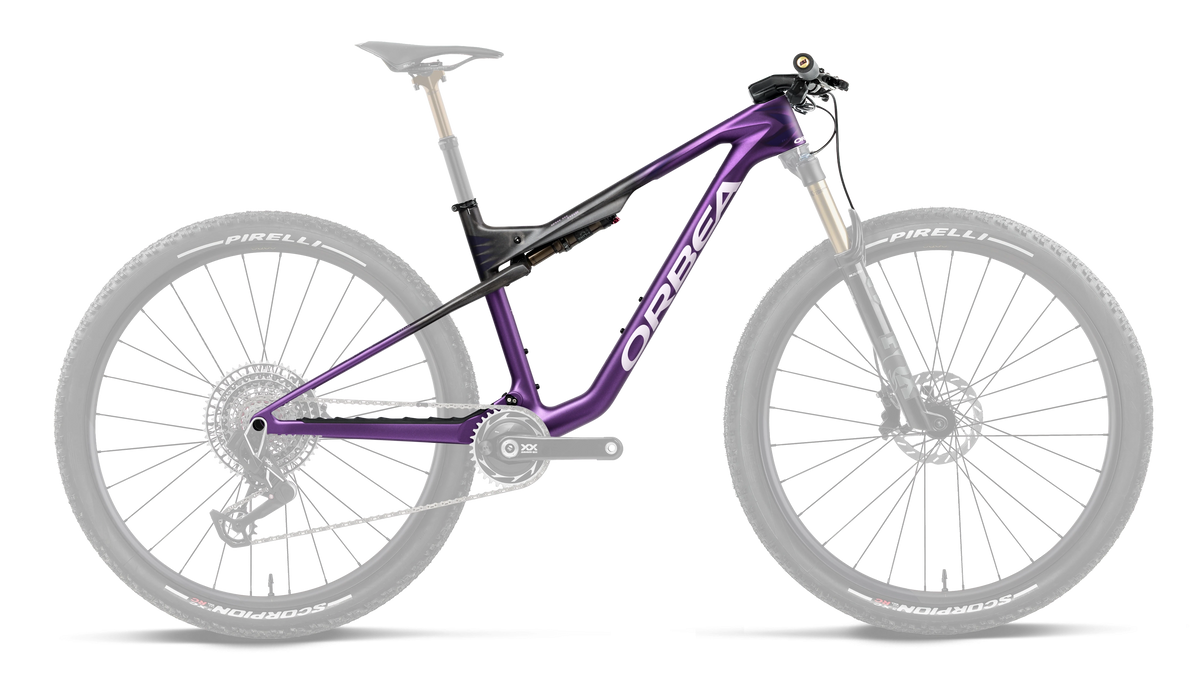 Orbea Cuadro Oiz OMX+IL SL R+K 2027 Royal Plum/Diamond Black Carbon View Matt