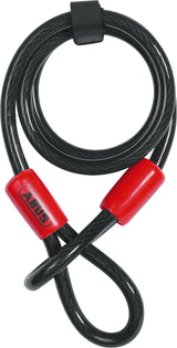 Abus Cobra 12/120 Čelična Kabelska Brava Crna