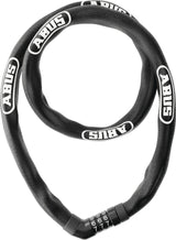 Abus Steel-O-Chain 4804C/110 Lančana/Kombinacijska Brava Crna