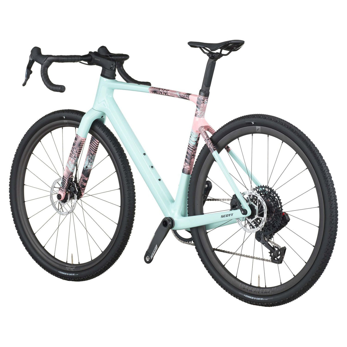 Bicicletas Gravel Scott Addict Gravel 10 2026 Gelato Blue/Gelato Pink #3