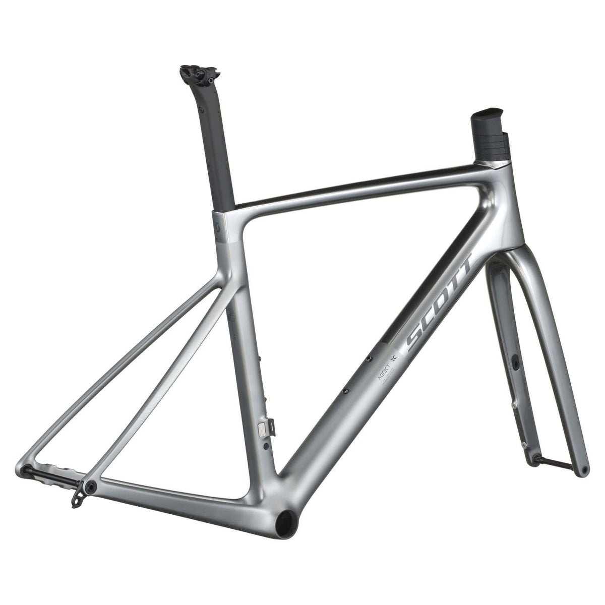 Cuadros Bicicleta Carretera Cuadro Scott Addict RC Ultimate HMX SL 2026 Chrome Silver #2