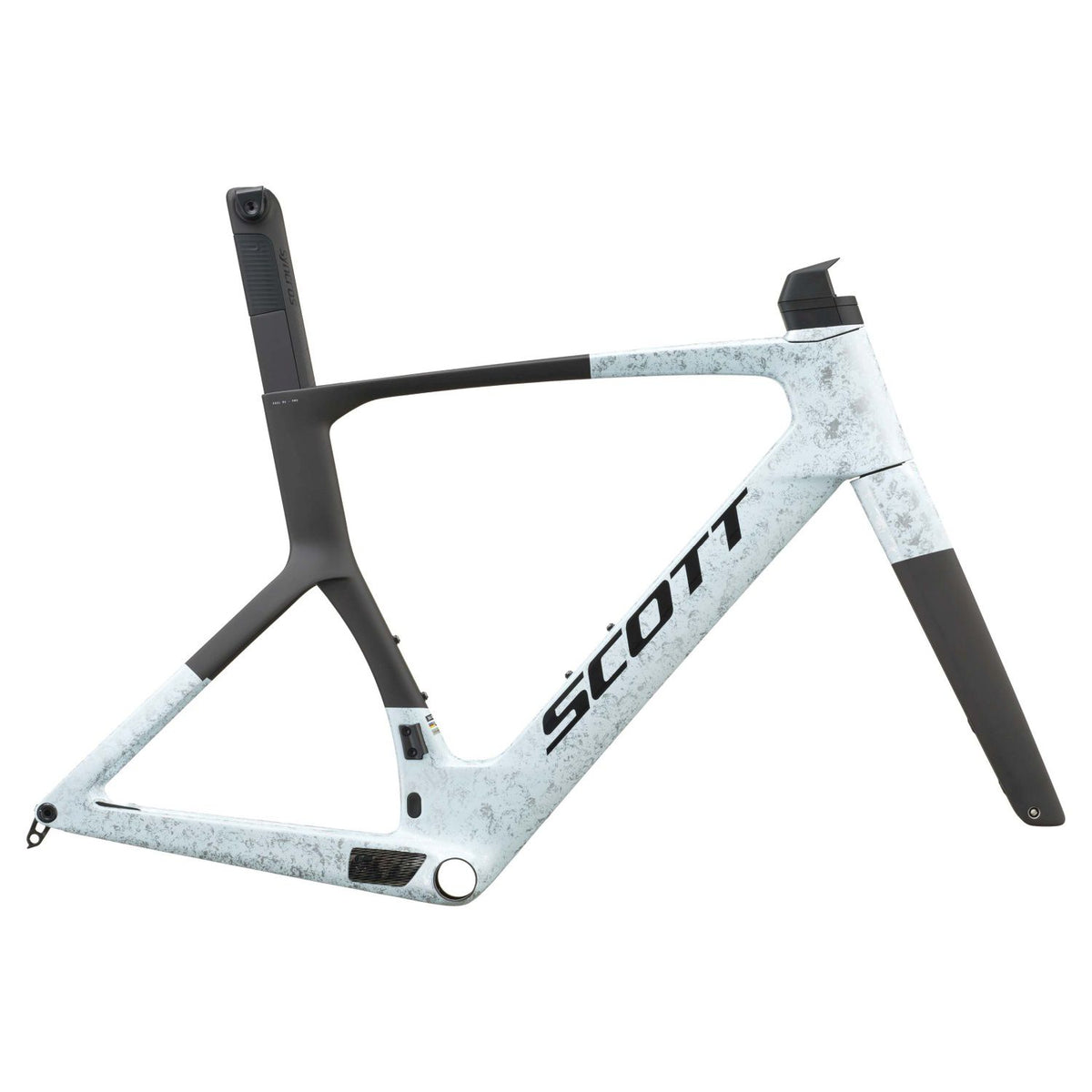 Cuadros Bicicleta Carretera Cuadro Scott Foil RC Pro 2027 Rush White/Carbon Black #2