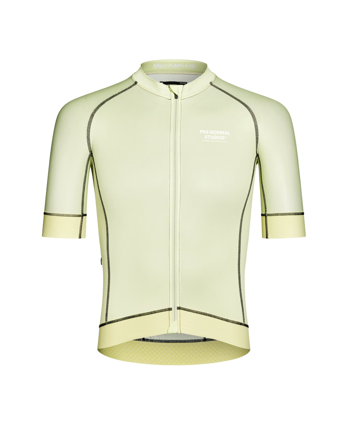 Maillot Manga Corta Pas Normal Studios Mechanism Hombre Dusty Lime #2