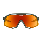 Koo Demos Sunglasses Green Matt/Orange