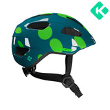 Kaciga Lazer Nutz 2.0 KC CE-CPSC Kids Green Dots