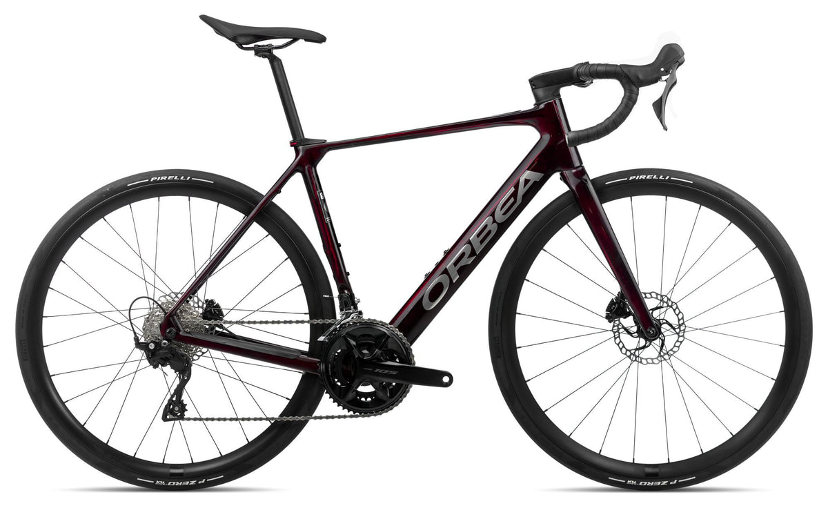 Orbea Gain M30 2024 Wine Red Carbon View