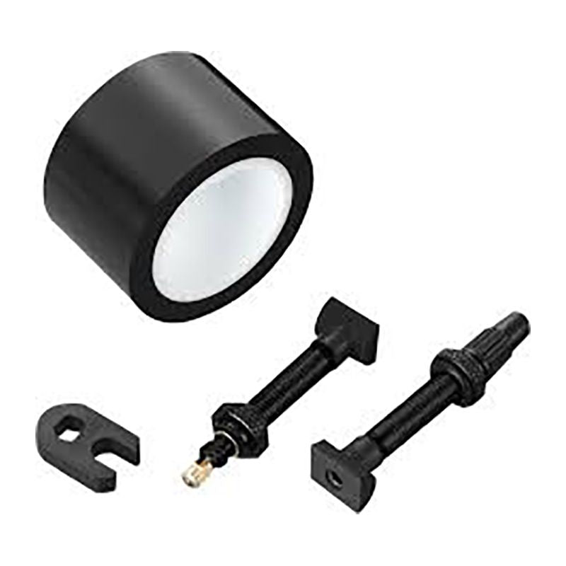 Kit Tubeless Zipp Cinta 26mm 2 Válvulas Presta 80mm Negro