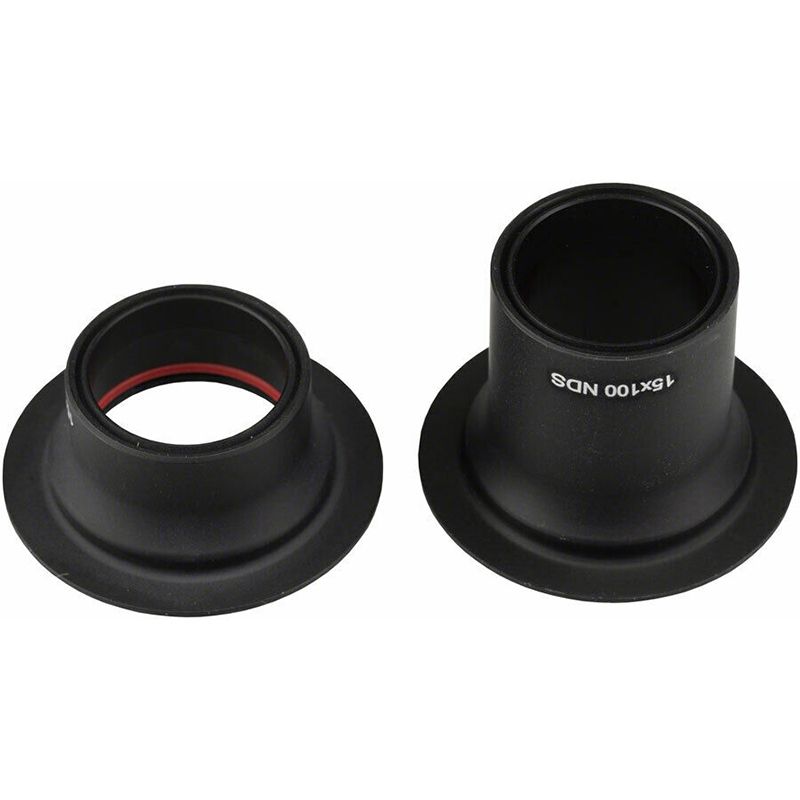 Juego Casquillos Zipp Buje Delantero Cognition 15x100mm Freno Disco CenterLock Negro