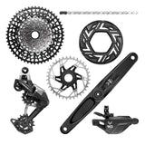 Sram Eagle 90 E-MTB Bosch Isis 165mm 36t Crna