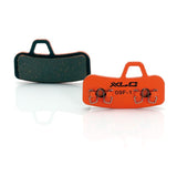 Xlc BP-O22 Set Kočionih Pločica Organic/Steel Hayes Stroker Ace Orange