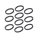 Deda Set Distančnika za Upravljač 1-1/8" 3mm 10 kom Crni Aluminij