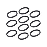 Deda Set Distančnika za Upravljač 1-1/8" 5mm 10 kom Crni Aluminij