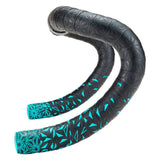 Supacaz Super Sticky Kush Star Fade Stars Black/Sky Blue Traka za Upravljač