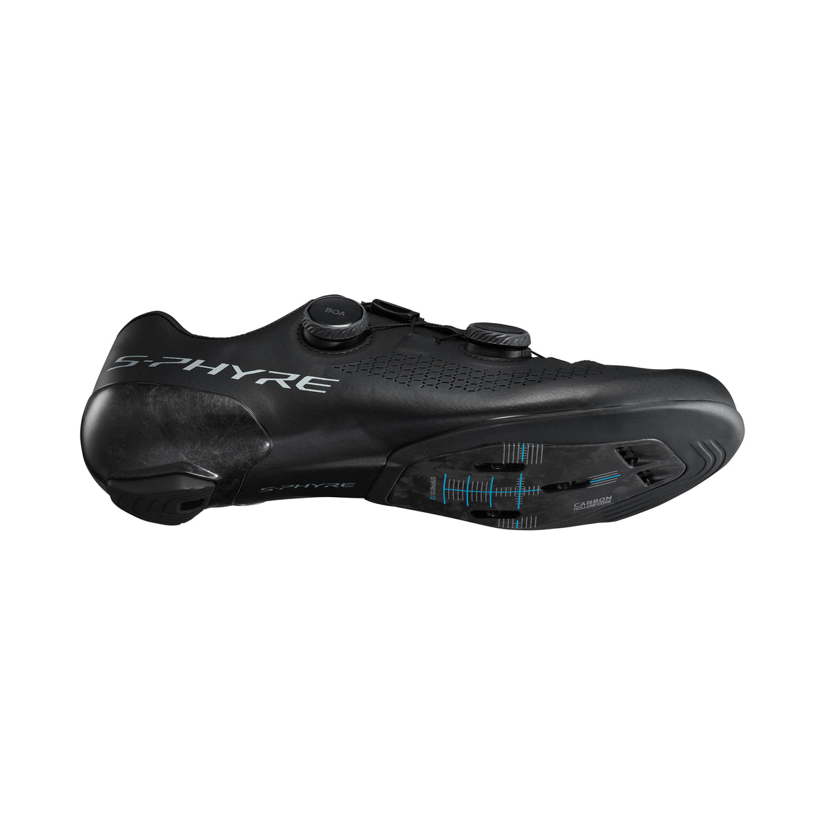 Zapatillas Carretera Shimano S-PHYRE SH-RC910 Ancha Negro #4