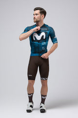 Gobik CX Pro 4.0 Unisex Dres s Kratkim Rukavima Movistar Team Gravel Squad 25